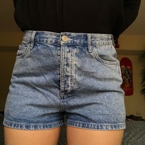Mom jean shorts